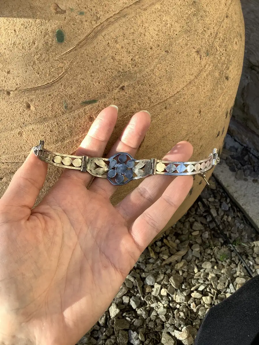 Bracelet Provençal Diamants Argent